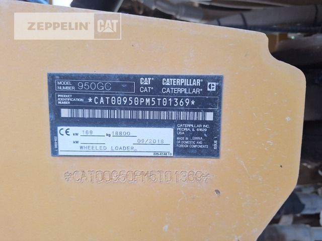 Pyöräkuormaaja Cat 950GC: kuva Pyöräkuormaaja Cat 950GC