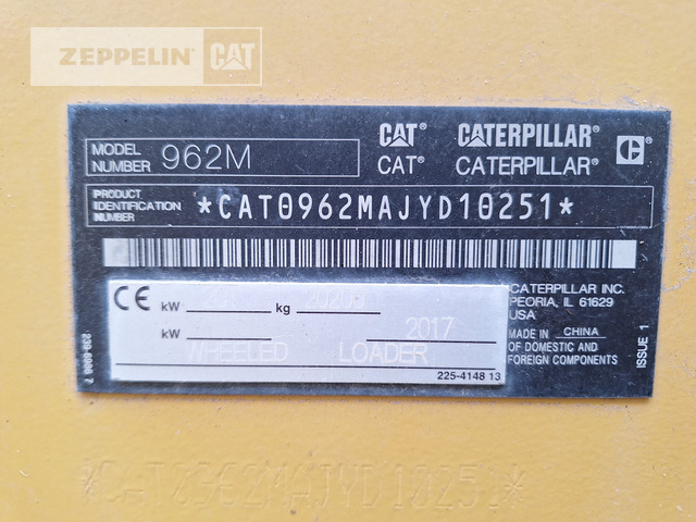Pyöräkuormaaja Cat 962M: kuva Pyöräkuormaaja Cat 962M