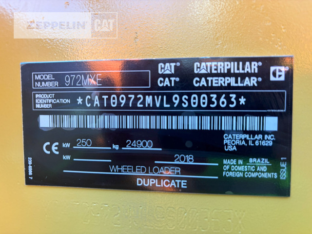 Cat 972MXE - Pyöräkuormaaja: kuva Cat 972MXE - Pyöräkuormaaja Cat 972MXE - Pyöräkuormaaja: kuva Cat 972MXE - Pyöräkuormaaja