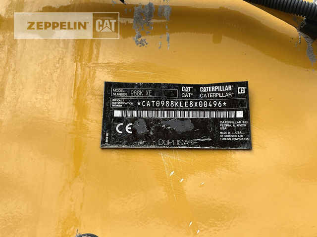 Cat 988KXE - Pyöräkuormaaja: kuva Cat 988KXE - Pyöräkuormaaja Cat 988KXE - Pyöräkuormaaja: kuva Cat 988KXE - Pyöräkuormaaja
