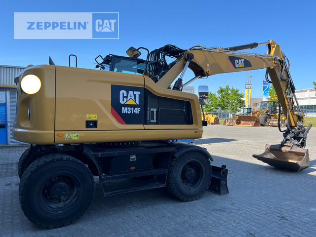 Cat M314F - Pyöräalustainen kaivinkone: kuva Cat M314F - Pyöräalustainen kaivinkone Cat M314F - Pyöräalustainen kaivinkone: kuva Cat M314F - Pyöräalustainen kaivinkone
