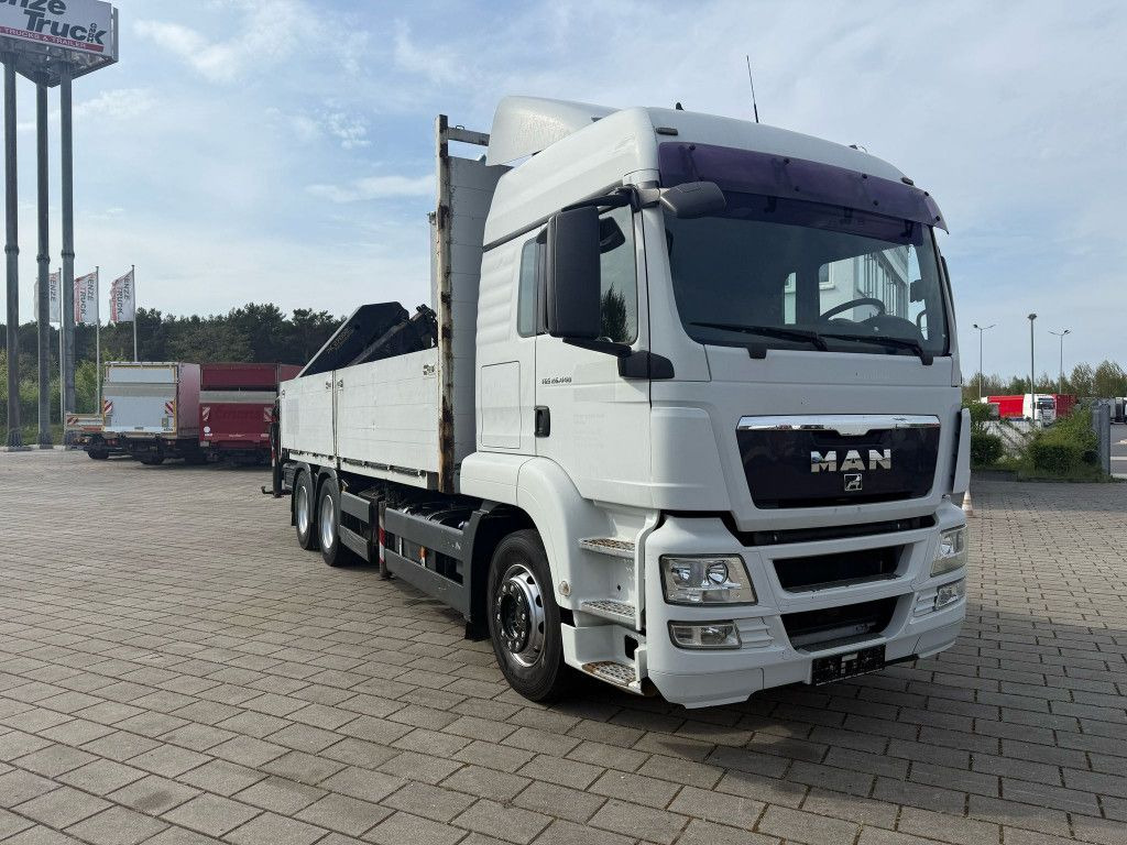 MAN TG-S 26.440 6x4 Pritsche Heckkran PK 27002+Funk - Lava-kuorma-auto, Nosturiauto: kuva MAN TG-S 26.440 6x4 Pritsche Heckkran PK 27002+Funk - Lava-kuorma-auto, Nosturiauto MAN TG-S 26.440 6x4 Pritsche Heckkran PK 27002+Funk - Lava-kuorma-auto, Nosturiauto: kuva MAN TG-S 26.440 6x4 Pritsche Heckkran PK 27002+Funk - Lava-kuorma-auto, Nosturiauto