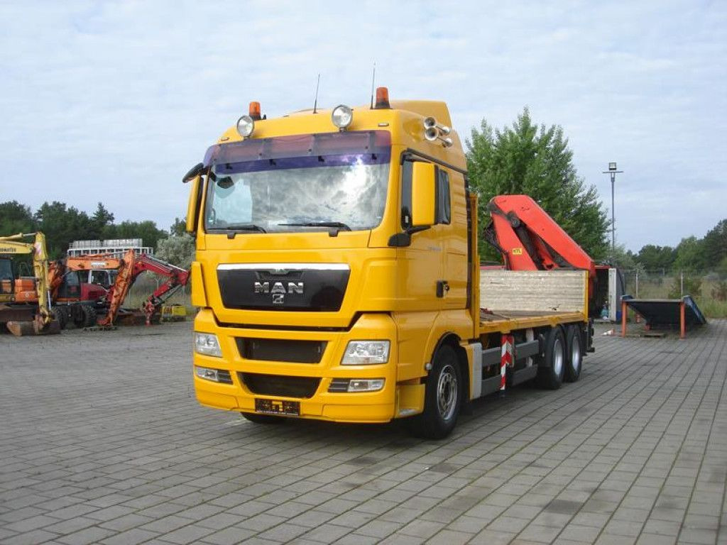 MAN TG-X 26.440 6x4 BL Pritsche Heckkran Palf. PK 42 - Lava-kuorma-auto, Nosturiauto: kuva MAN TG-X 26.440 6x4 BL Pritsche Heckkran Palf. PK 42 - Lava-kuorma-auto, Nosturiauto MAN TG-X 26.440 6x4 BL Pritsche Heckkran Palf. PK 42 - Lava-kuorma-auto, Nosturiauto: kuva MAN TG-X 26.440 6x4 BL Pritsche Heckkran Palf. PK 42 - Lava-kuorma-auto, Nosturiauto