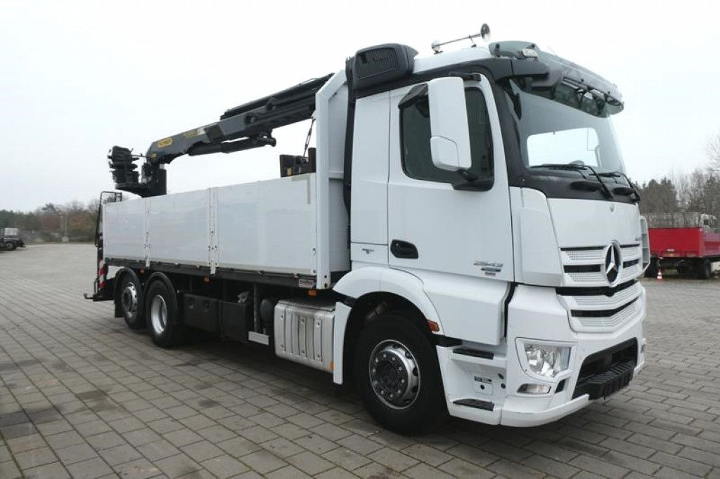 Mercedes-Benz Antos 2543 L/6x2 Pritsche Heckkran - Nosturiauto: kuva Mercedes-Benz Antos 2543 L/6x2 Pritsche Heckkran - Nosturiauto Mercedes-Benz Antos 2543 L/6x2 Pritsche Heckkran - Nosturiauto: kuva Mercedes-Benz Antos 2543 L/6x2 Pritsche Heckkran - Nosturiauto