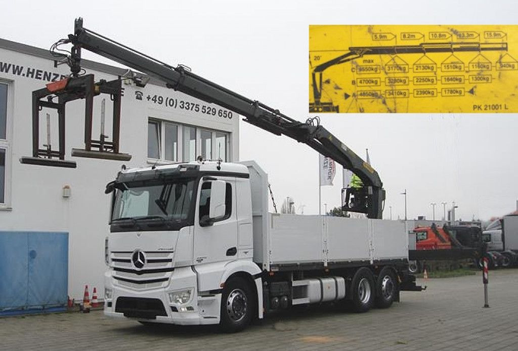 Mercedes-Benz Antos 2543 L/6x2 Pritsche Heckkran - Nosturiauto: kuva Mercedes-Benz Antos 2543 L/6x2 Pritsche Heckkran - Nosturiauto Mercedes-Benz Antos 2543 L/6x2 Pritsche Heckkran - Nosturiauto: kuva Mercedes-Benz Antos 2543 L/6x2 Pritsche Heckkran - Nosturiauto