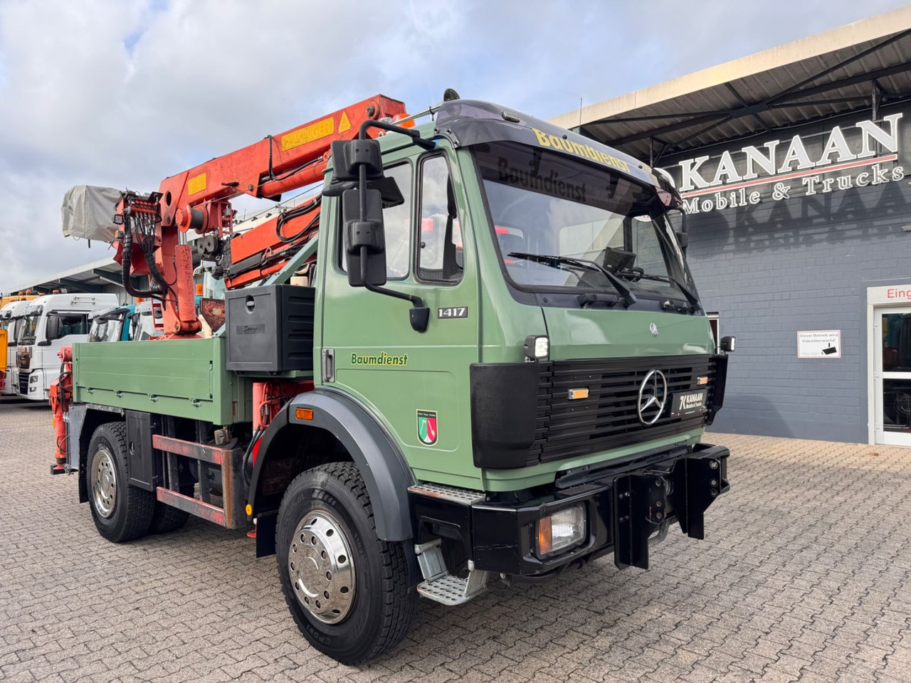 Mercedes-Benz 1417 AK Allrad Palfinger Montagekran 17,7m 64TKM - Nosturiauto: kuva Mercedes-Benz 1417 AK Allrad Palfinger Montagekran 17,7m 64TKM - Nosturiauto Mercedes-Benz 1417 AK Allrad Palfinger Montagekran 17,7m 64TKM - Nosturiauto: kuva Mercedes-Benz 1417 AK Allrad Palfinger Montagekran 17,7m 64TKM - Nosturiauto